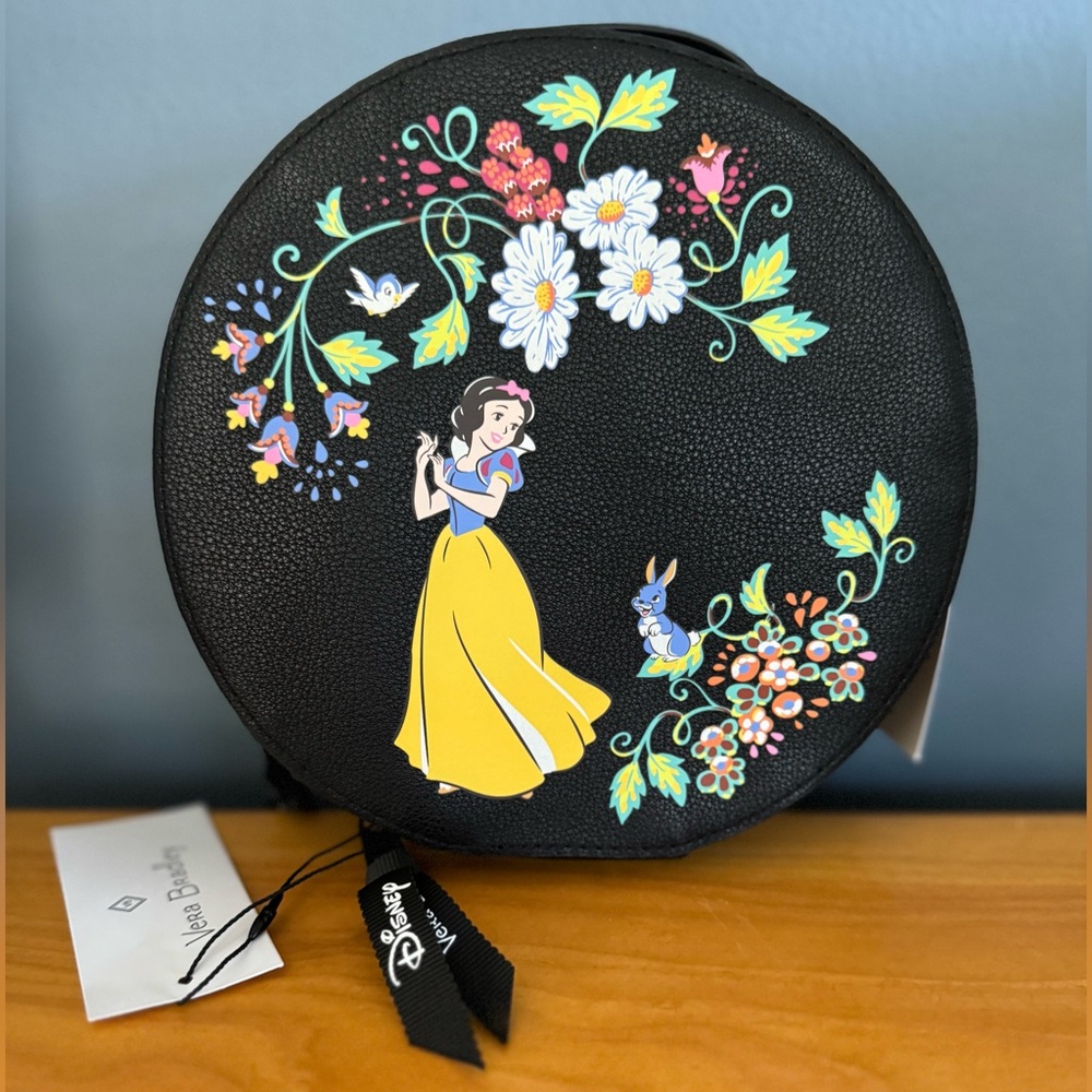 NWT Vera Bradley Snow White Disney 100 Whimsy Cosmetics Bag